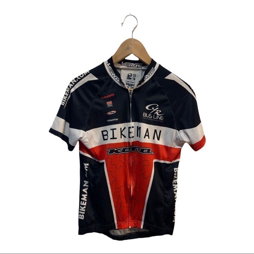 Verge bikeman cycling bike racing sports shirt in a Sz men’s medium!
